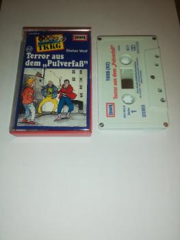 TKKG Folge 62 Terror aus dem "Pulverfaß" 5-fach Silber geschraubt Weiß Blau Rot 514322.5 Europa
